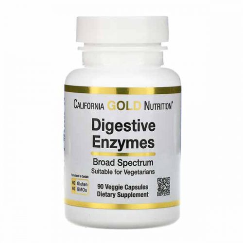 California Gold Nutrition Digestive Enzymes Broad Spectrum Hercules