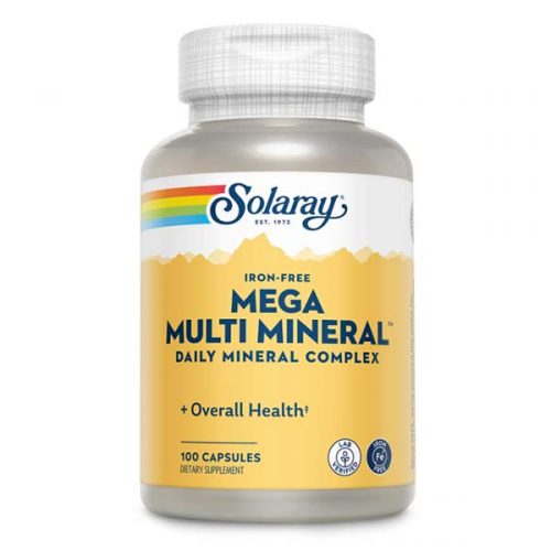 Solaray Mega Multi Mineral Iron Free Hercules Supplements Egypt