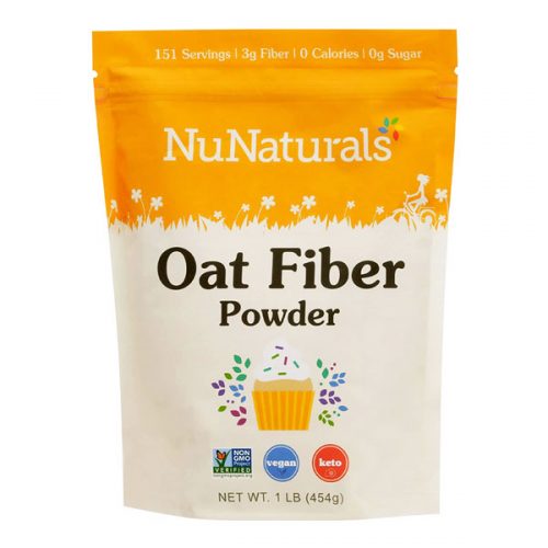 NuNaturals Oat Fiber Powder 454 g Hercules Supplements Egypt